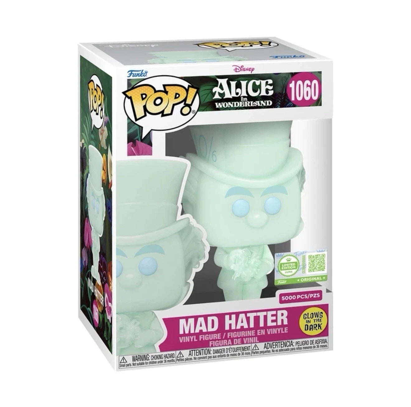Mad Hatter (Glow) with Pop! Protector