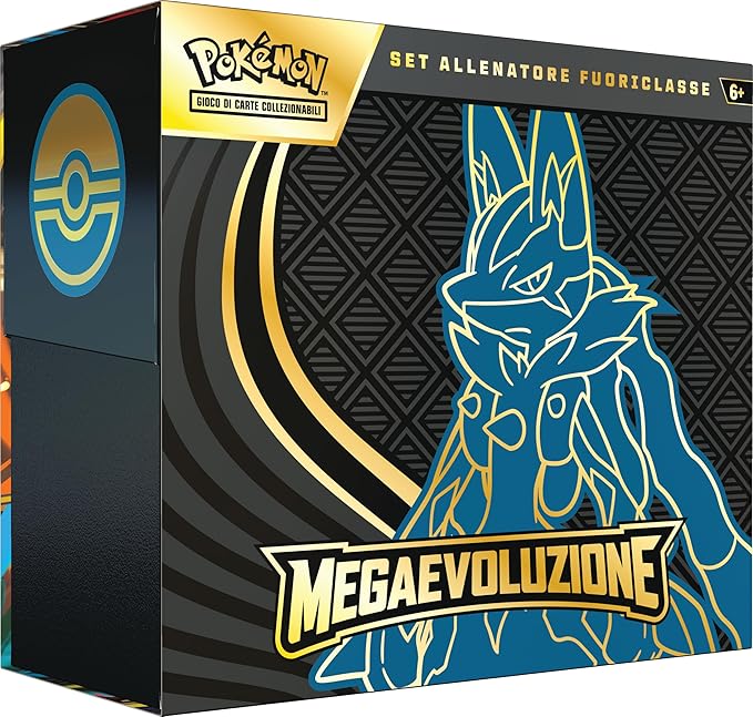 Pokémon Mega Evoluzioni Lucario Set Allenatore Fuoriclasse