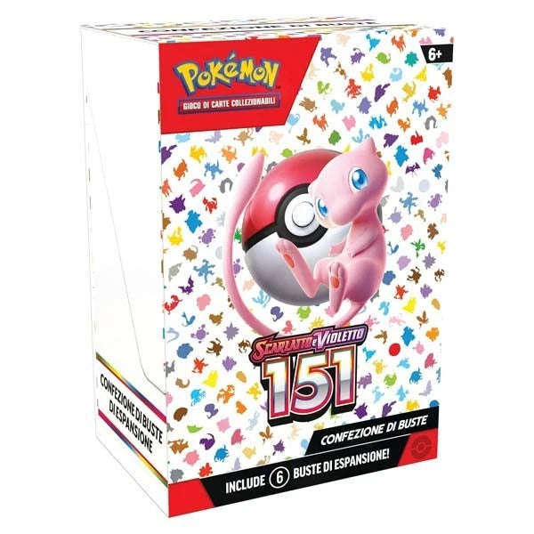 Pokémon 151 bundle 6 buste d'espansione