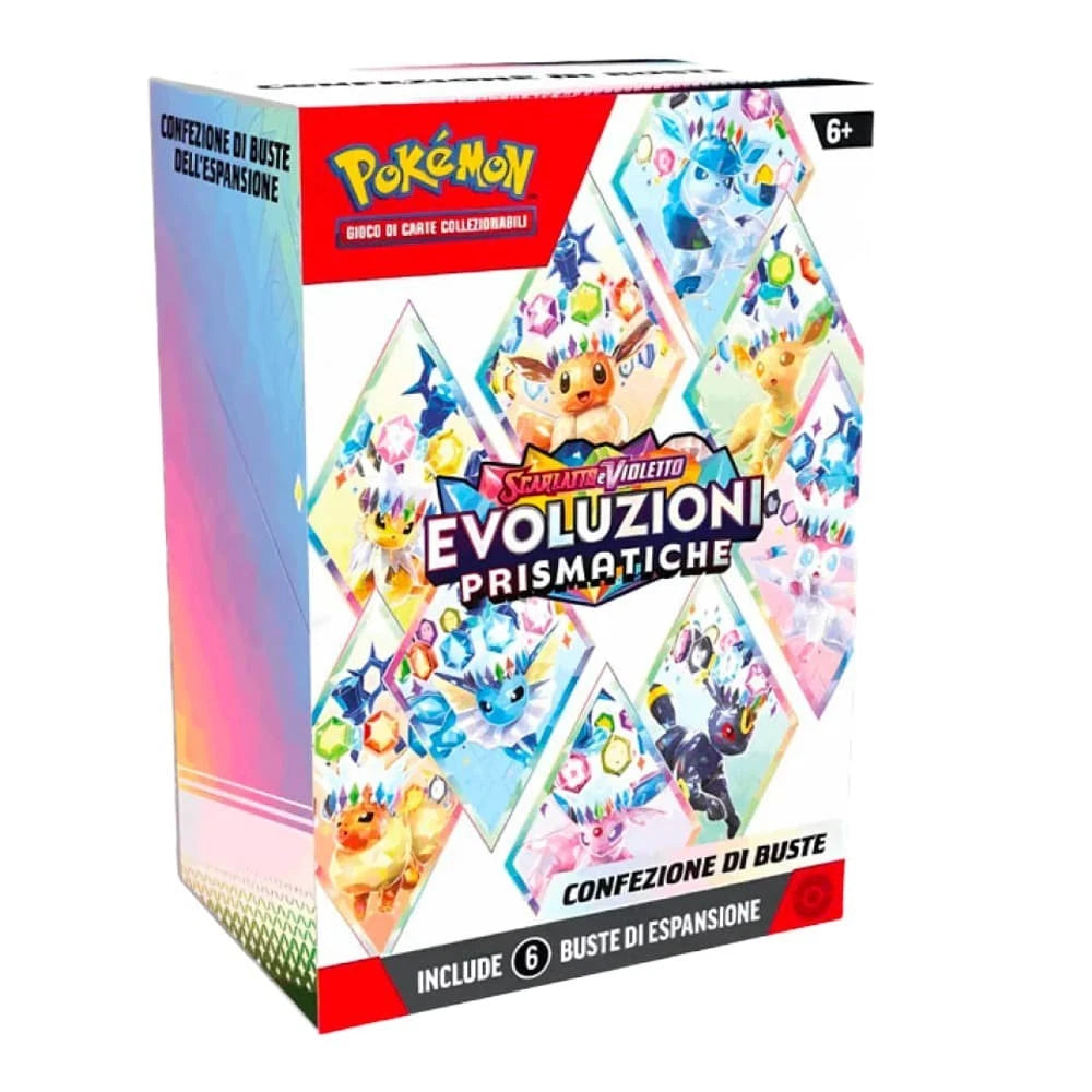 Pokémon Evoluzioni Prismatiche Bundle 6 buste d'espansione