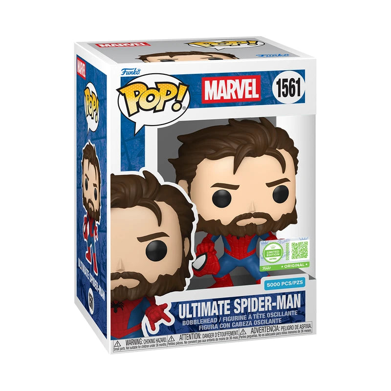 Funko Pop Ultimate Spider-Man with Pop! Protector 1561 LE 5000 Marvel
